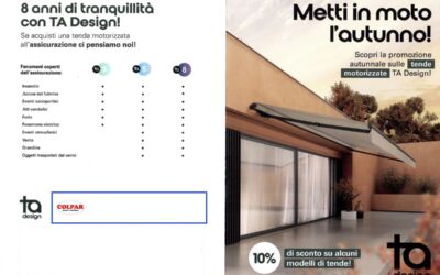 Offerte tende da sole: scopri la promozione di TA Design